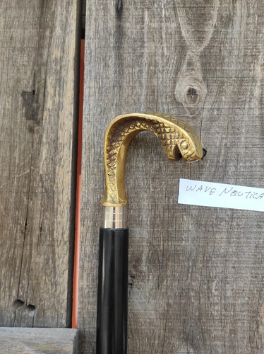 Snake handle head - handle, handmade