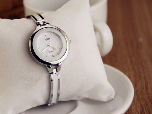 Rhinestone vintage watch - rhinestone,
