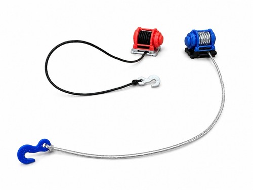 Mini winch with hook recovery - with,