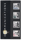 1995 ROYAL MAIL PRESENTATION PACK COMMUNICATIONS MINT DECIMAL STAMPS