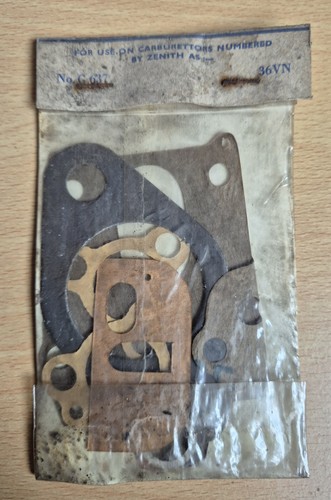 Carbrette g637 gasket kit - kit, for