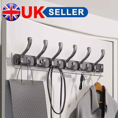 Hook wall mounted coat rack - 12,