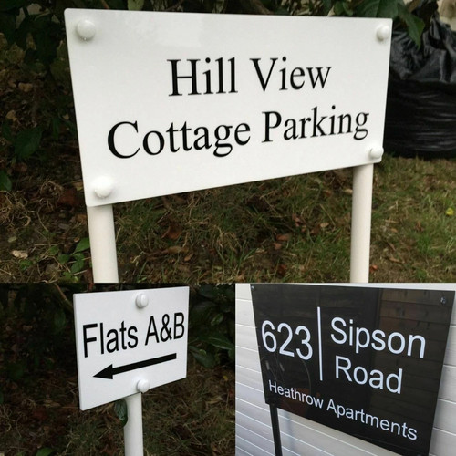 House signs door numbers free - signs,