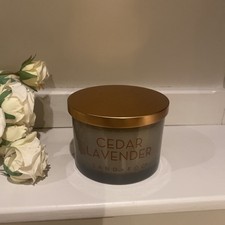 2 WICK  SAND AND FOG CANDLE -