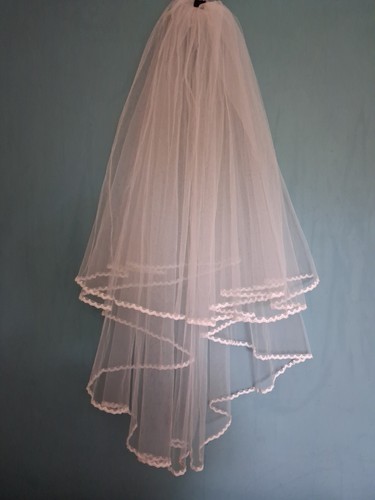 White wedding veil tier - 2,