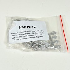 Scots Pike 2 Figures Metal Unknown Brand Wargaming Gaming