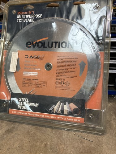 Evolution 355mm saw - evolution, 14”