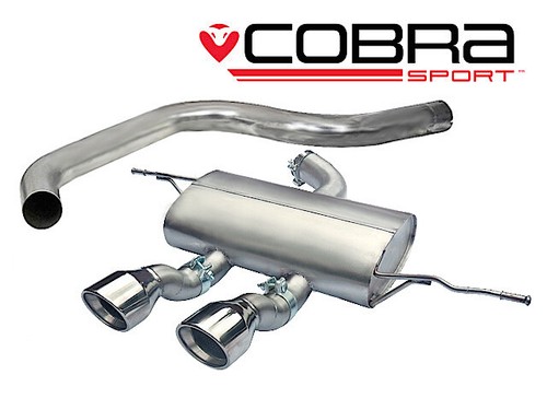 Cobra non res exhaust for - 3", non-res