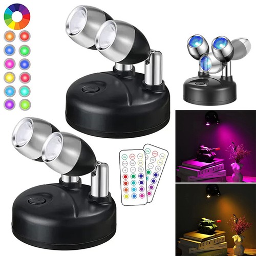 Wireless spotlight rgb - 2x,