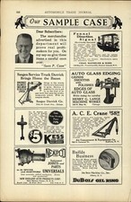 1928 PAPER AD CAR AUTO 2 PG