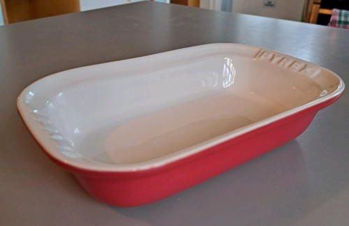 Pyrex coral red - red, 22cm
