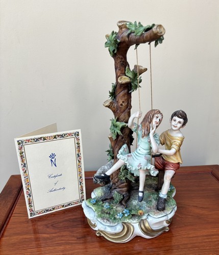 Vintrage large capodimonte boy - vintrage,