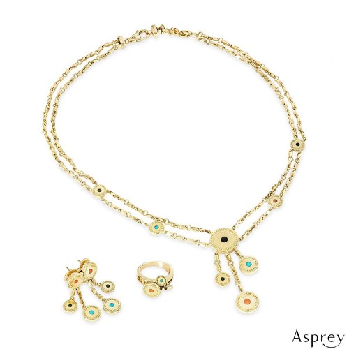 Asprey 167 button - 167, gold