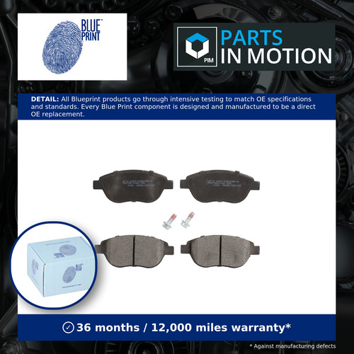 Brake pads set - fits, peugeot