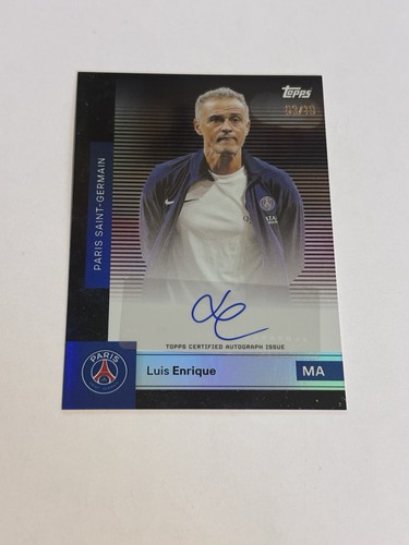 Luis enrique auto topps - /10.,