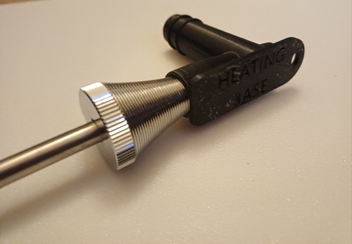 Flue gas analyser - flue, angled