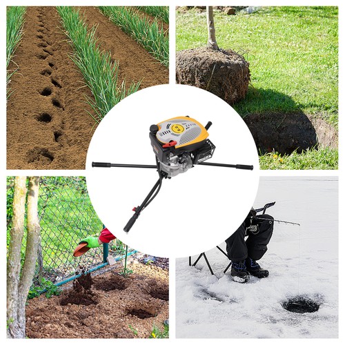 8hp stroke petrol post hole - 4-stroke,