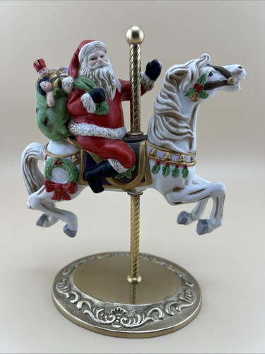Homco ceramic santa - ceramic,