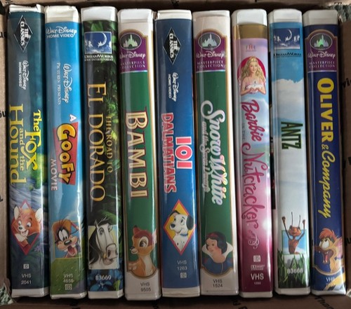 Lot disney dreamworks vhs - lot, of