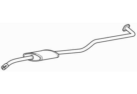Quality centre exhaust middle - quality,