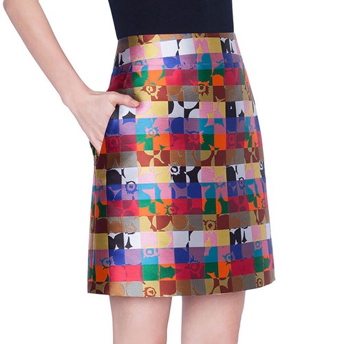 Akris punto floral square - akris,