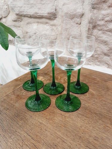 Vintage luminarc emerald green - emerald,