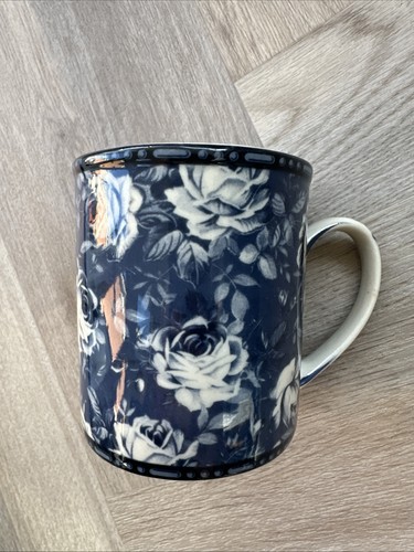 Past times roses navy blue - times,