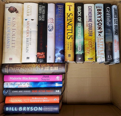 Hardbacks books bundle - 17,