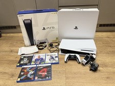 PlayStation 5 Disc Edition with Controller & Original packaging - 5 games & dock