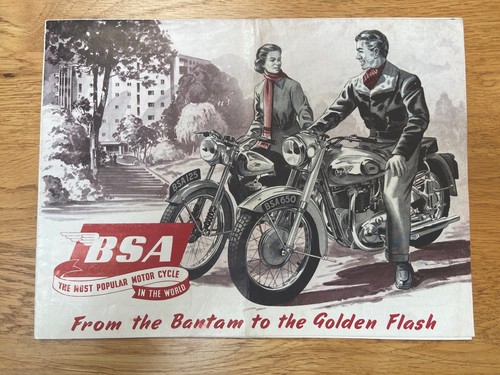 Bsa 1953 sales brochure - bsa,