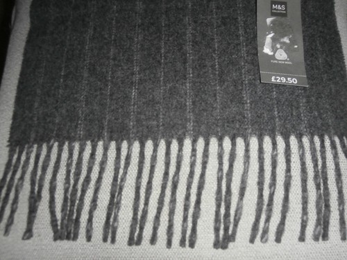 Marks spencer scarf grey - marks,