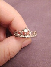 Coronet crown style ring with - style,