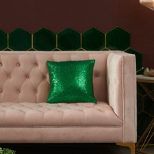 Blingbling Sequins Throw Cushion Cover Pillowcase Cover 40x40cm Cushion Cover