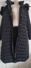 WOMEN'S JACKET LONG BLACK WULUX COAT WINTER WOMEN'S JACKET SIZE L