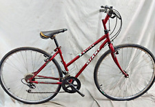 1984 Giant Option City Hybrid Bike 17.5" Medium Step-Thru Steel Shimano Ships US