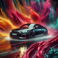 Audi TT Birthday Card or