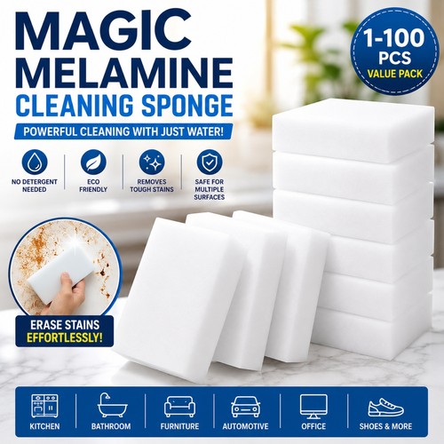 100 magic cleaning sponge - 100,