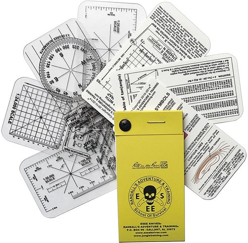 Esee compass cards - esee, map