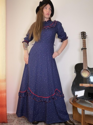 Vintage 1979s prairie dress