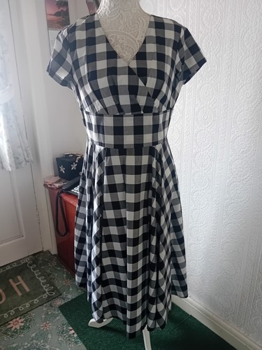 Black white check 1950s - &,