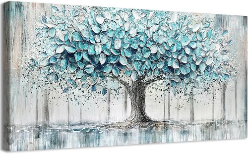 Wooden framed canvas wall - canvas, art