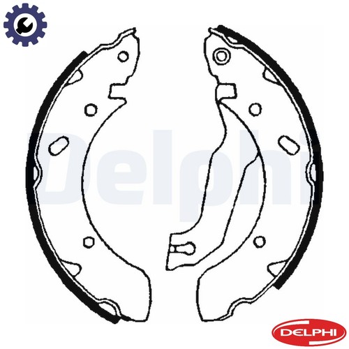 Brake shoe set - shoe, for