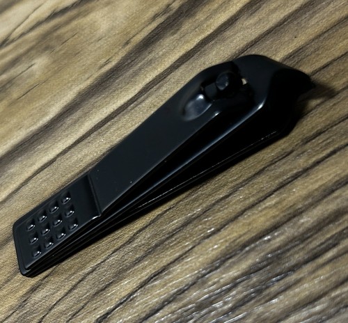 Nail clipper black steel - nail,