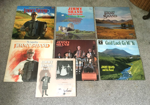 Jimmy shand vinyl lp - x,