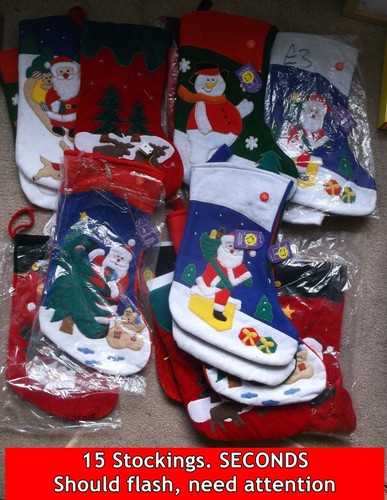 Seconds stockings santa - stockings,