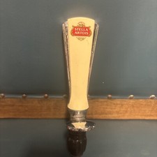 Vintage Art Deco Style Stella Artois Pump Handle Bar Tap Ceramic
