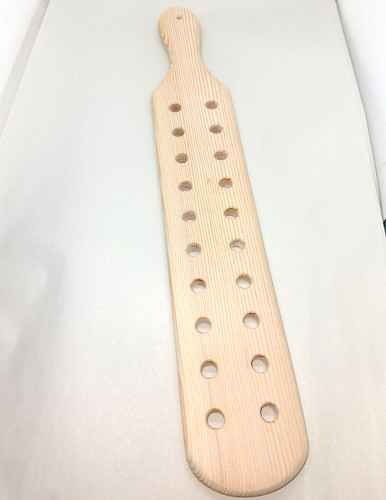 Wooden spanking paddle - wooden,