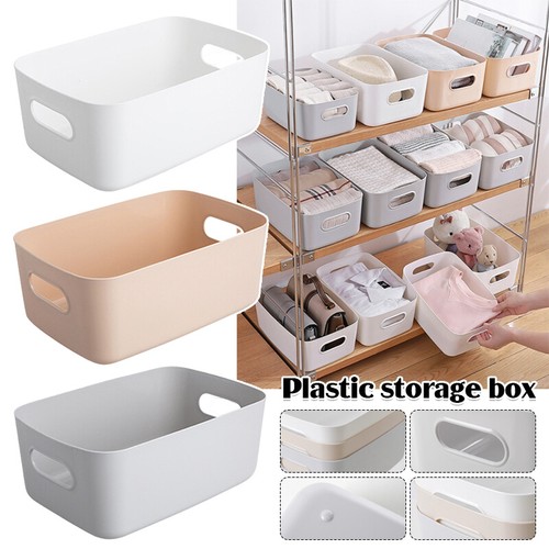 Plastic desktop storage box - plastic,