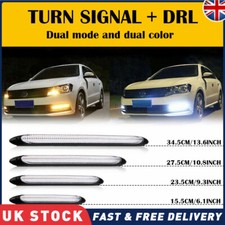 2Pc DRL LED Headlight Strip