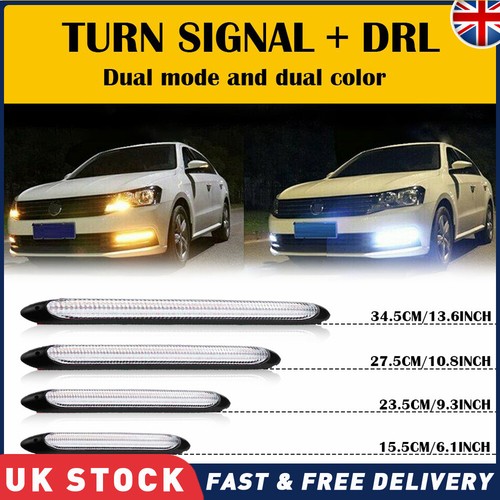 2pc drl led headlight strip - led,